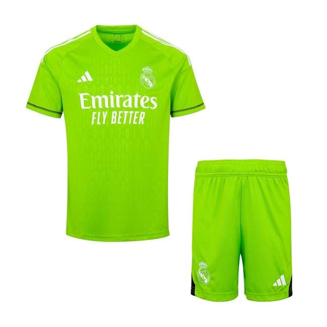 Trikot Real Madrid Heim Torwart Kinder 2023-2024